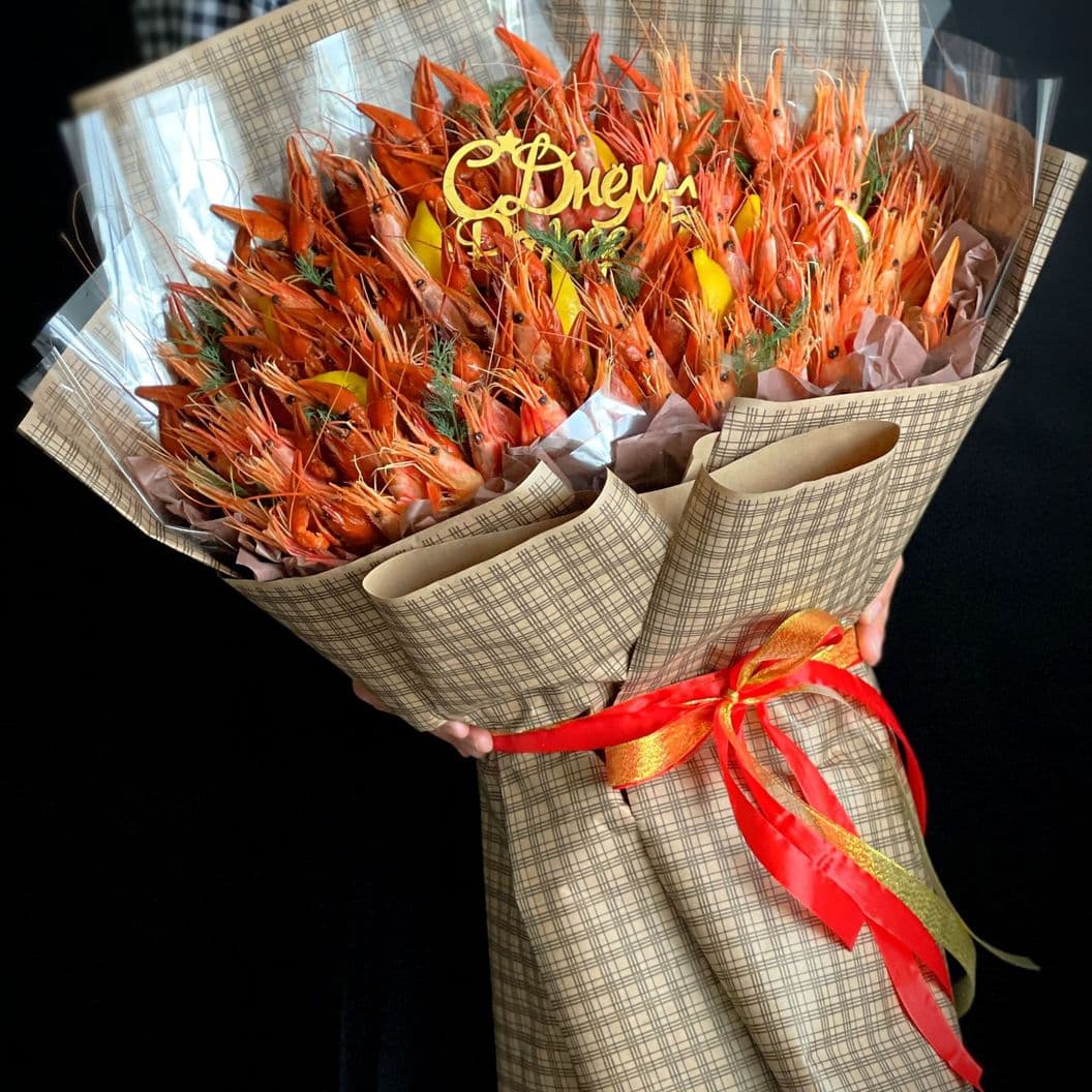 Купить Букет из раков и креветок арт. 511