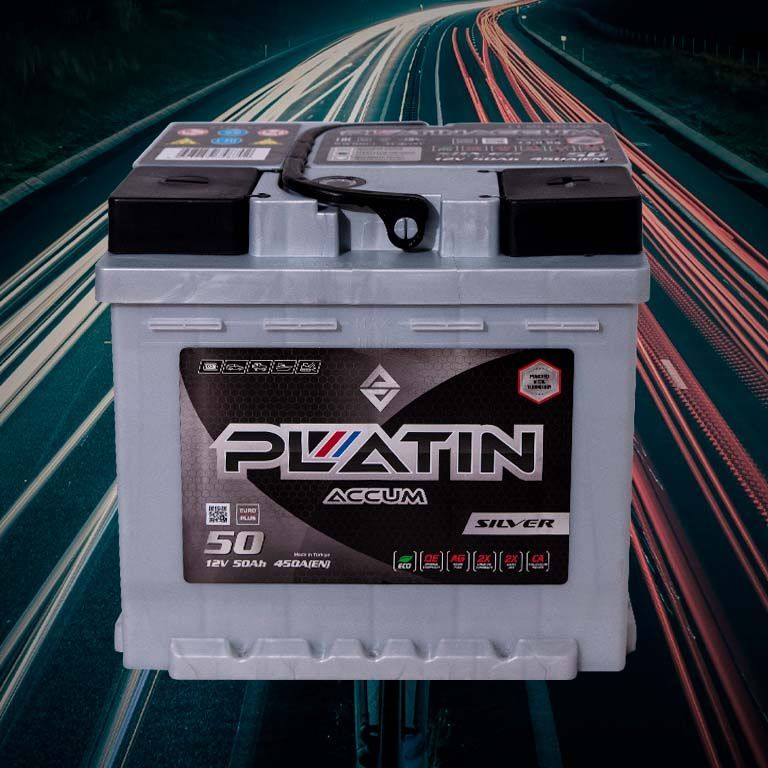 Купить АККУМУЛЯТОР PLATIN SILVER 6CT-50