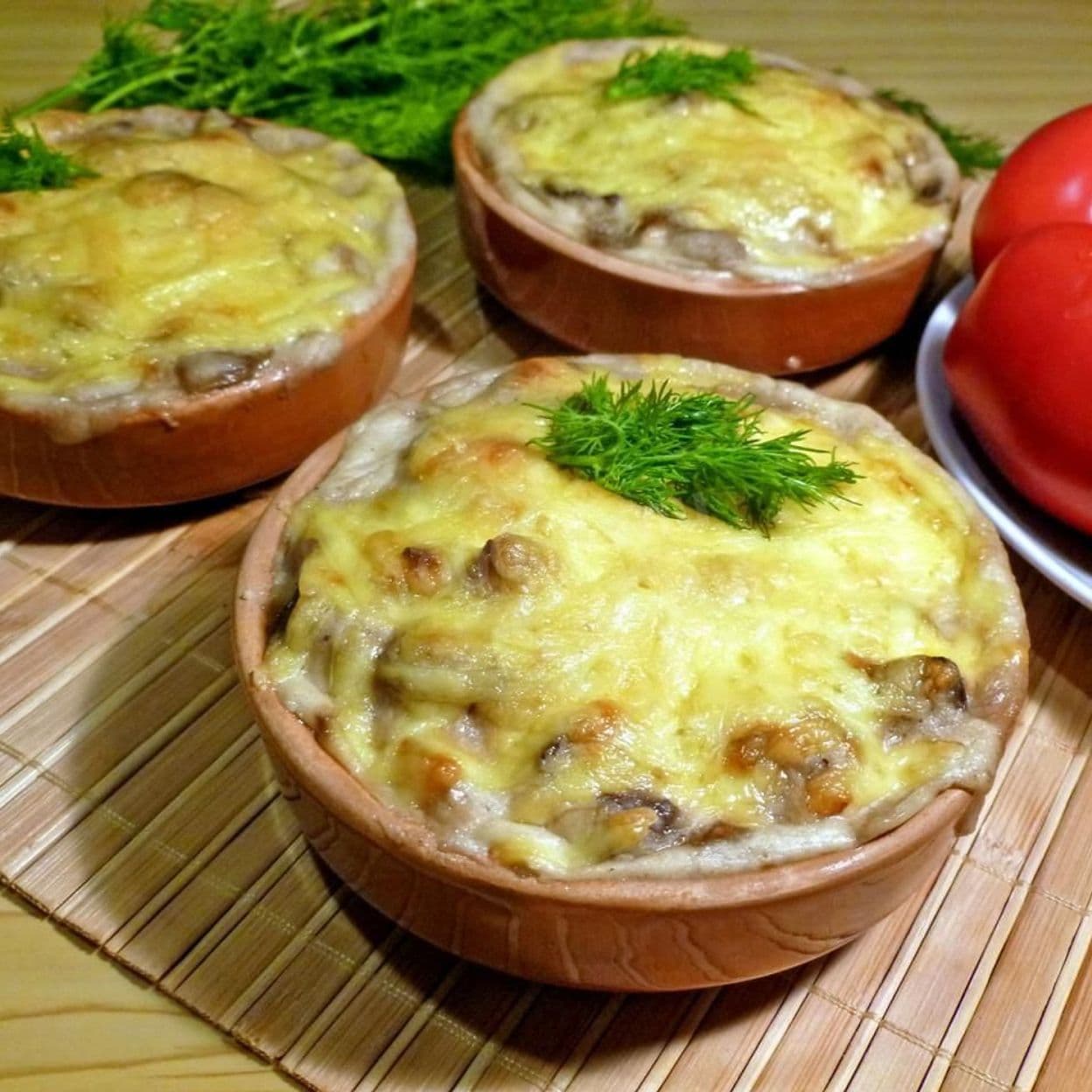 Купить Жюльен с грибами и курицей