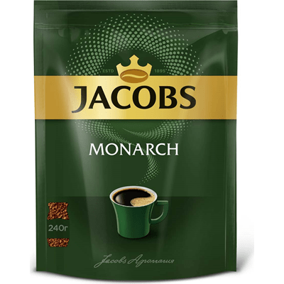 Купить JACOBS MONARCH КОФЕ РАСТВОРИМЫЙ СУБЛИМИРОВАННЫЙ КЛАССИЧЕСКИЙ 240 Г. Х 6 ШТ. доставка продуктов Тюмень . доставка продуктов в Тюмени . доставка 