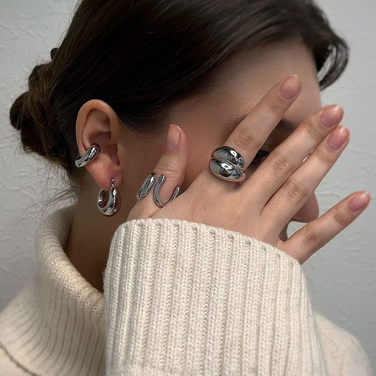 Купить Серьги Бублик