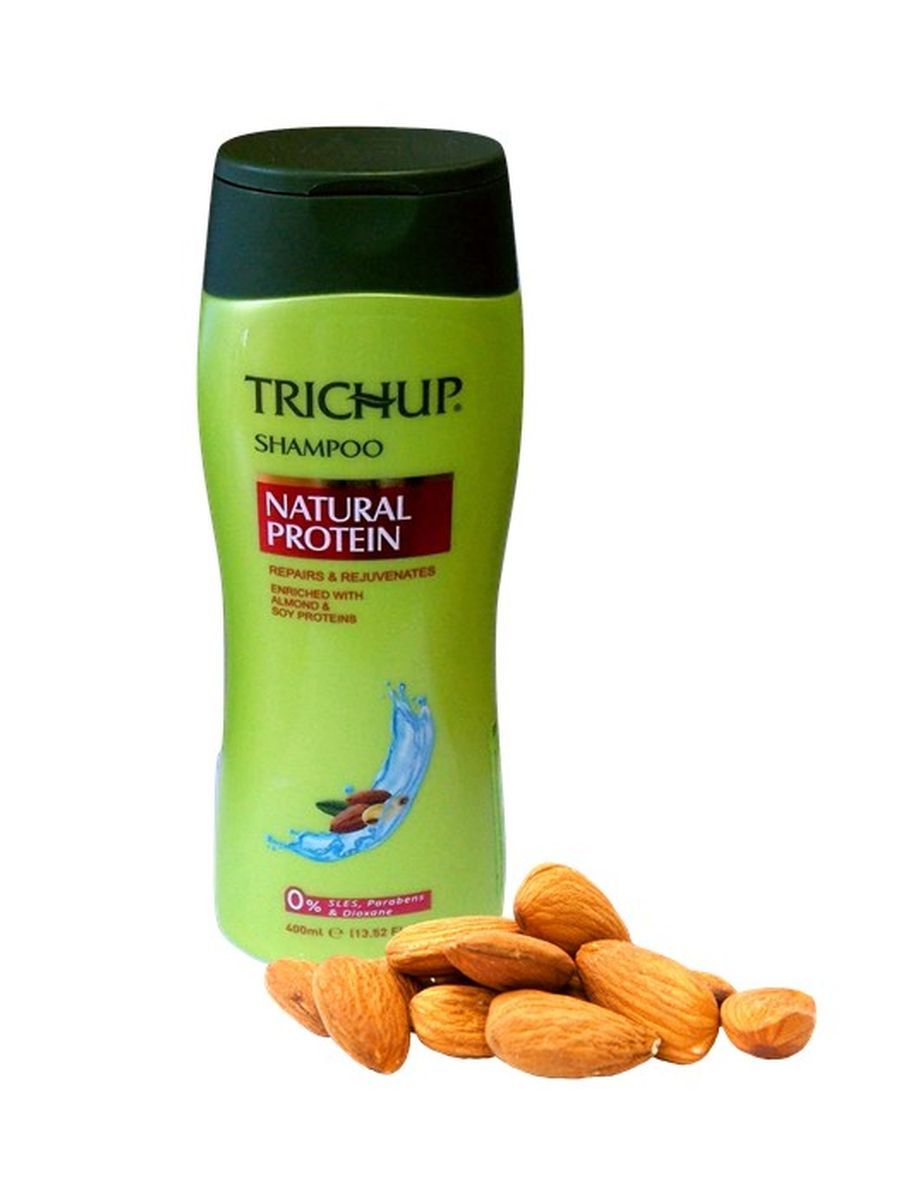 Купить Шампунь для волос Trichup, c миндальным протеином (Natural Protein) c натуральным протеином, 200мл