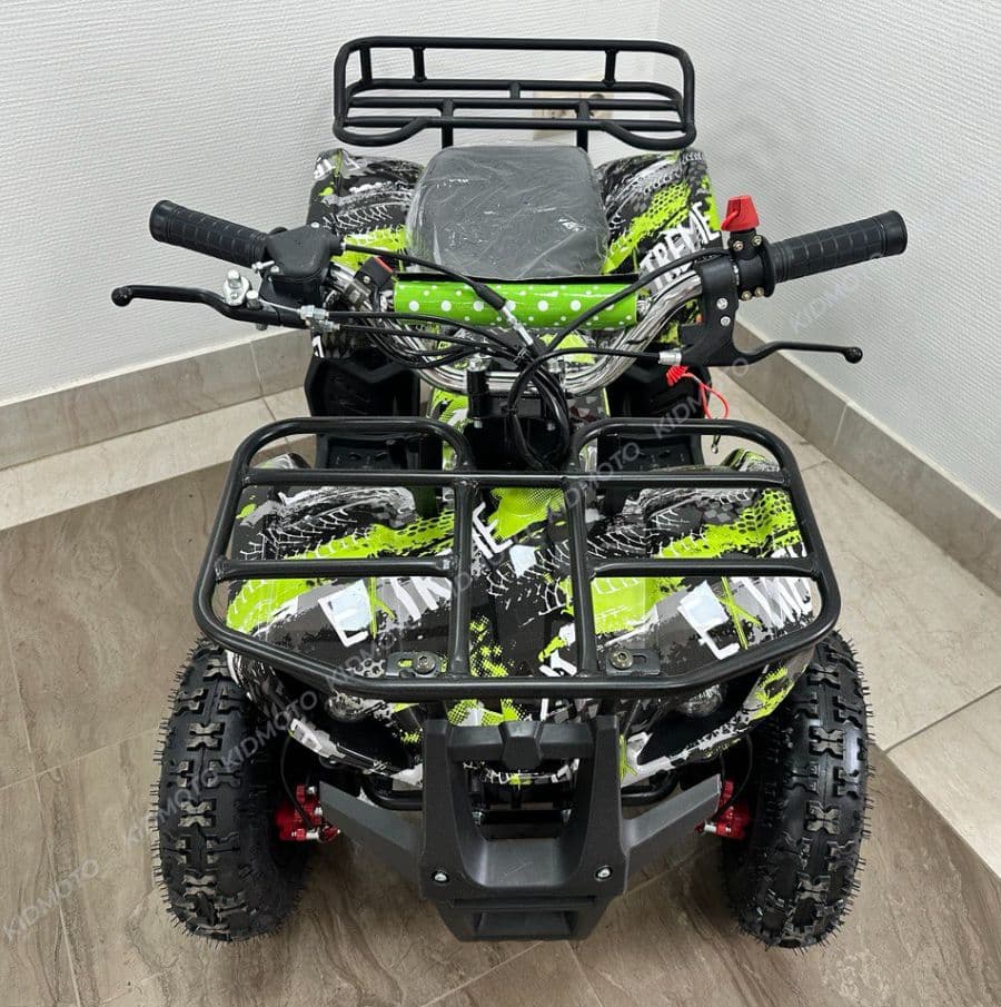 Купить Бензиновый детский квадроцикл 49сс KIDMOTO для детей ростом до 120см или до 8 лет (фары, быстрая остановка)