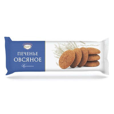 Купить ПОЛЕТ ПЕЧЕНЬЕ ОВСЯНОЕ 300 Г. доставка продуктов Тюмень . доставка продуктов в Тюмени . доставка фруктов Тюмень . доставка фруктов в Тюмени . до