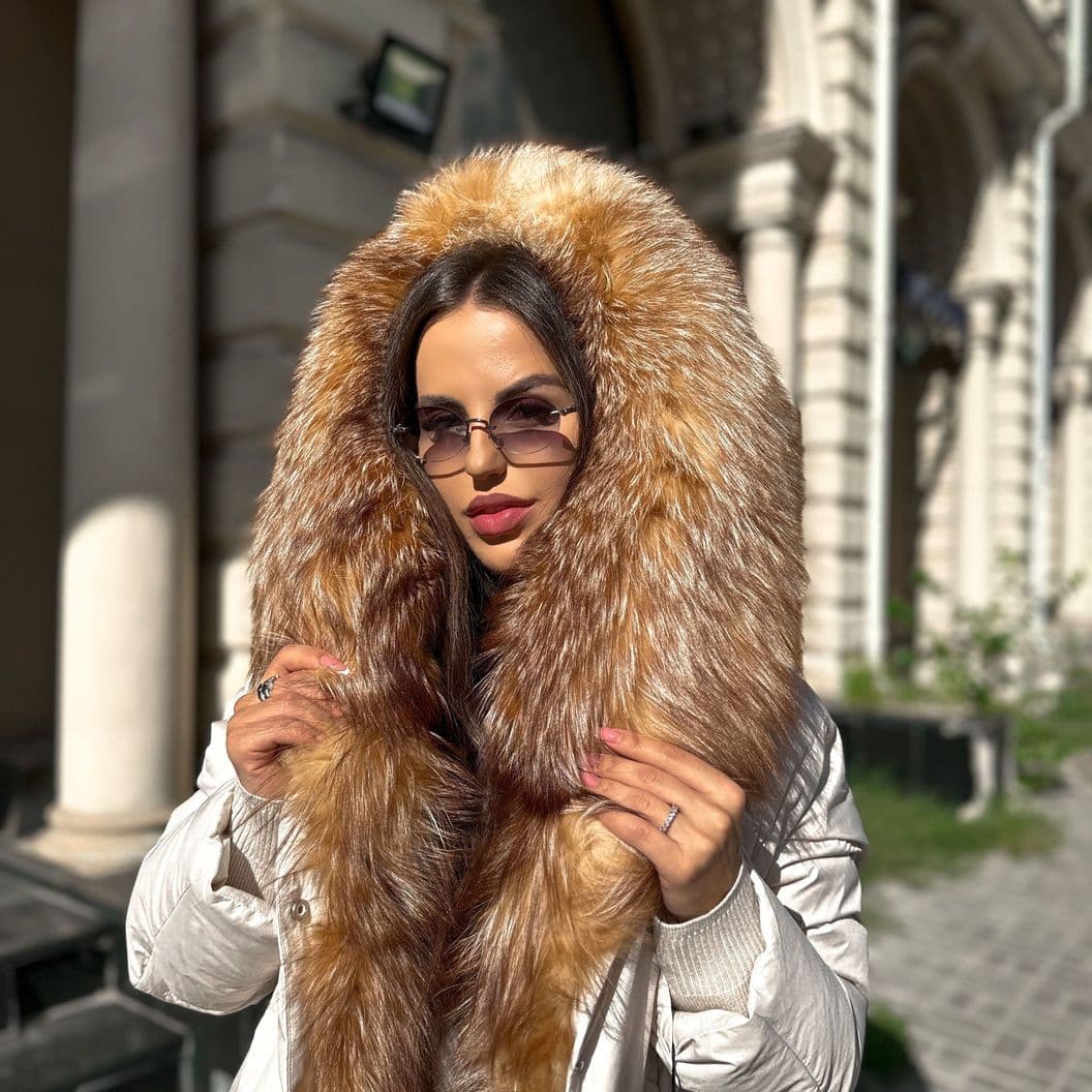 Купить Пуховик с лисой