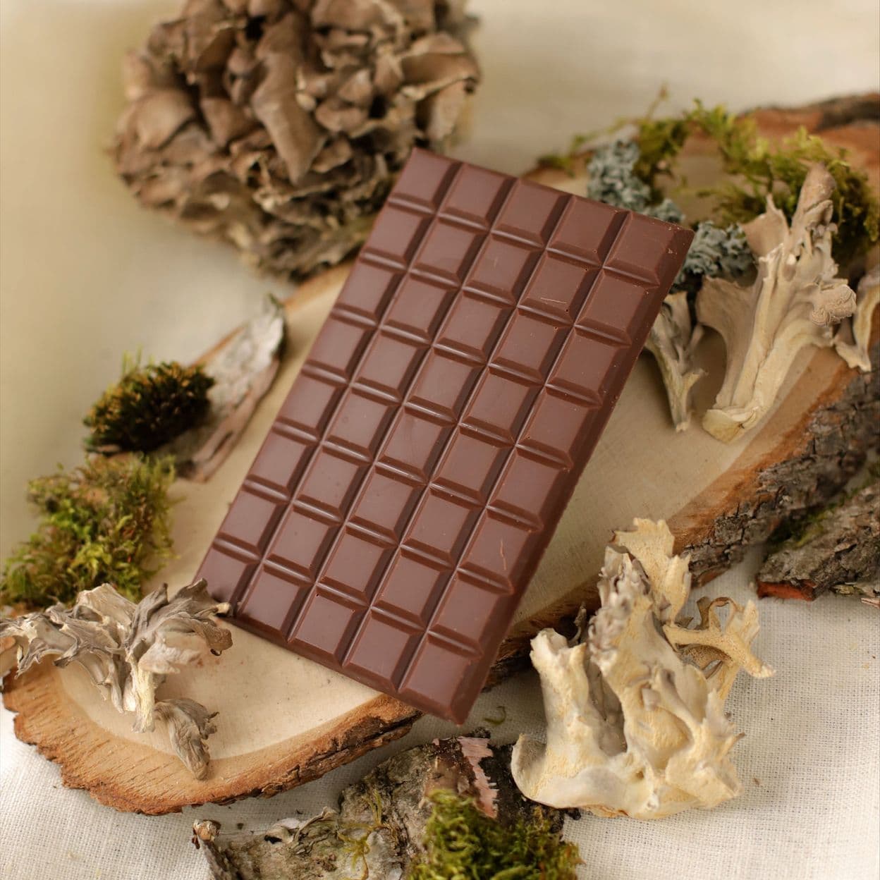 Купить Шоколад молочный с майтаке