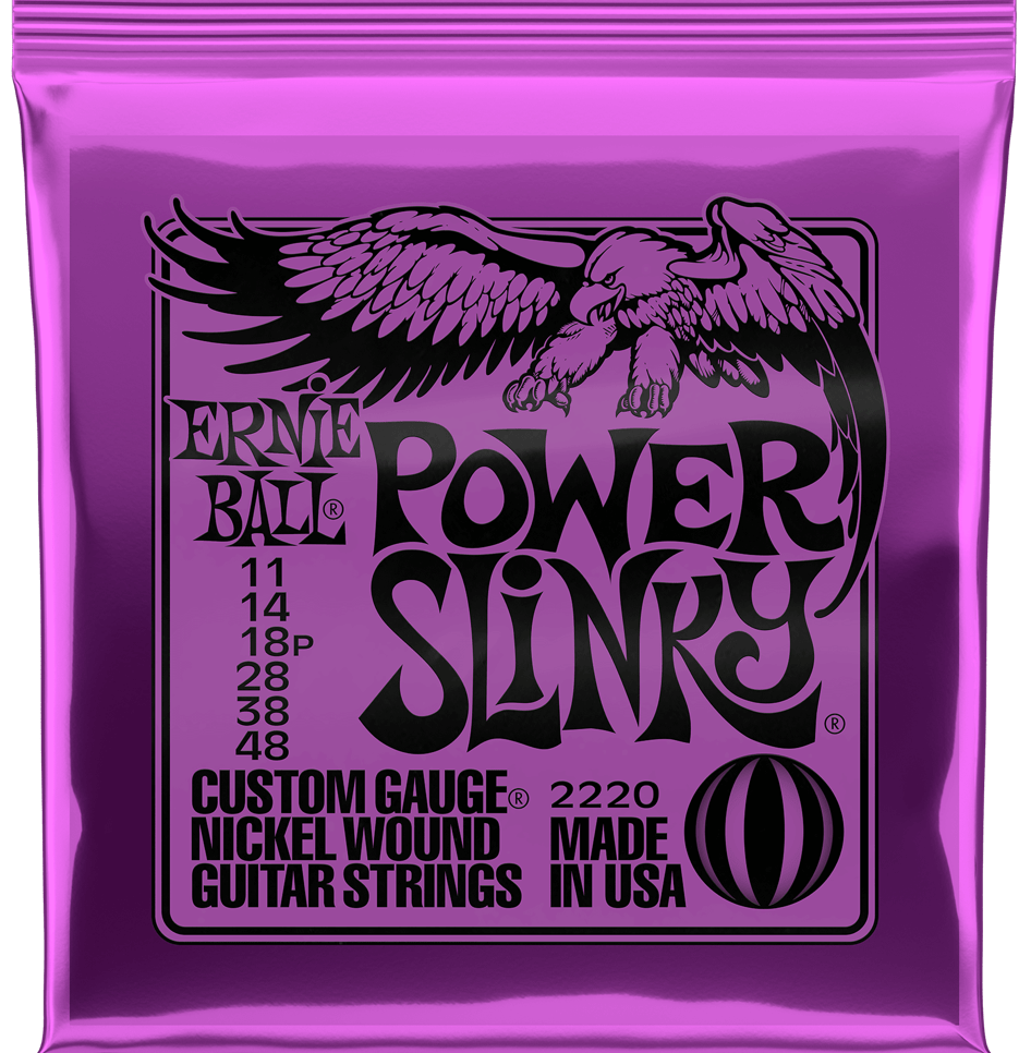 Купить Ernie Ball 2220 Power Slinky Nickel Wound 11-48