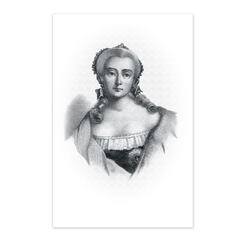 Купить Коллекционная открытка "Императрица Елизавета Петровна Романова"