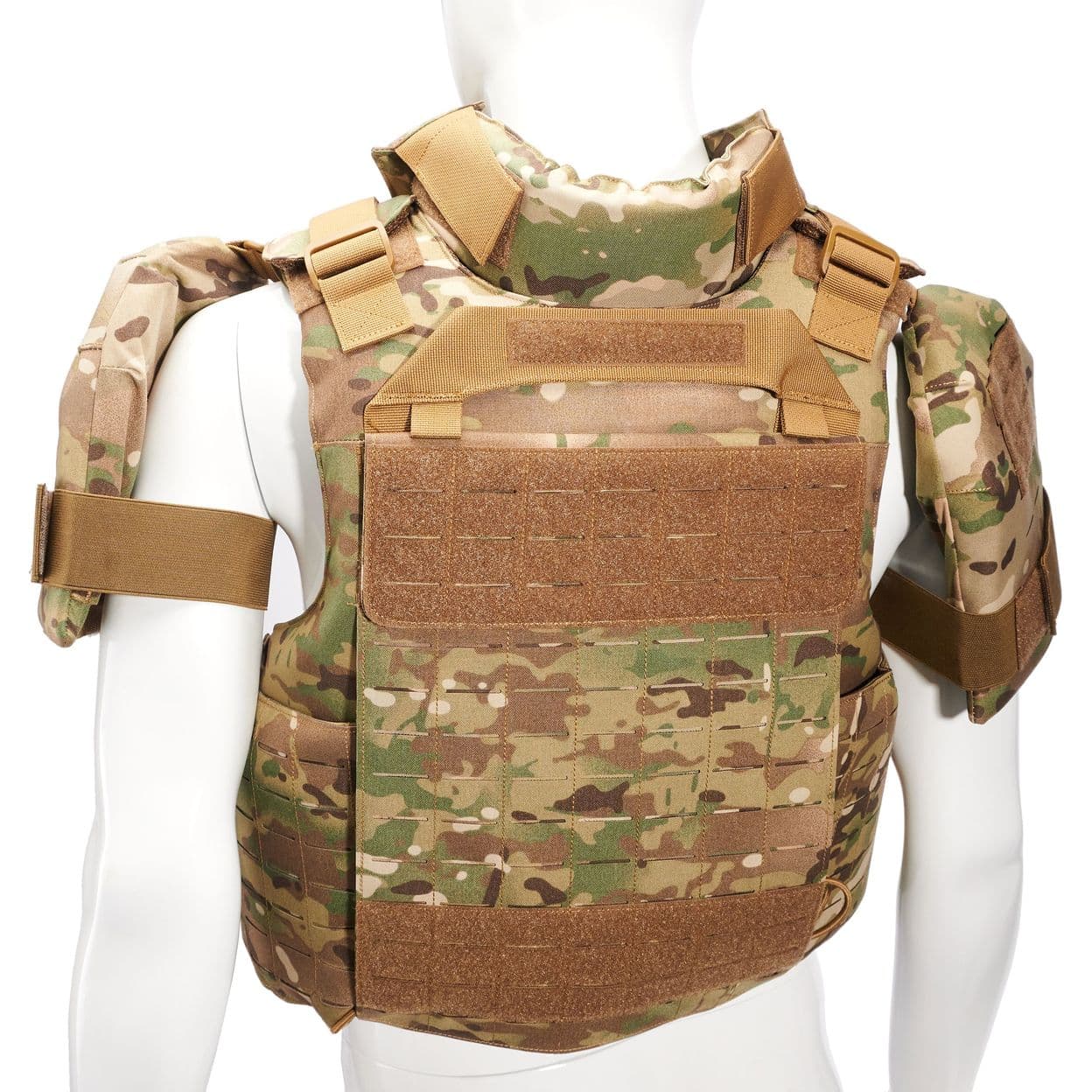 Купить Штурмовой бронежилет Universal Armor Rhino (плиты БР5, СВМПЭ NIJ IIIA, мультикам)