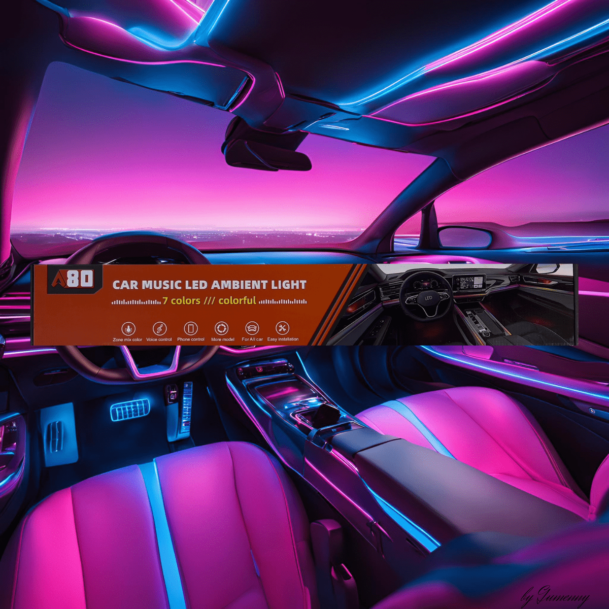 Купить подсветка салона автомобиля Led