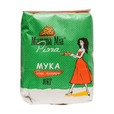 Купить МУКА ДЛЯ ПИЦЦЫ ВЫСШИЙ СОРТ MAMMA MIA PIZZA 10 КГ. доставка продуктов Тюмень . доставка продуктов в Тюмени . доставка фруктов Тюмень . доставка 