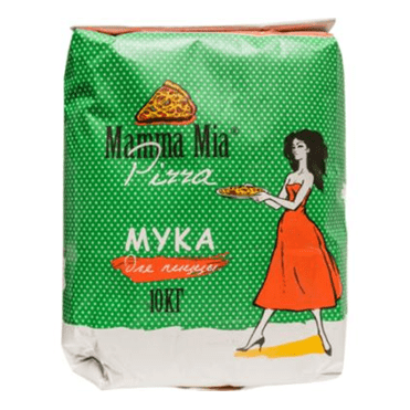 Купить МУКА ДЛЯ ПИЦЦЫ ВЫСШИЙ СОРТ MAMMA MIA PIZZA 10 КГ. с доставкой на дом . Доставка продуктов Тюмень , доставка продуктов в Тюмени , dostavka-produ
