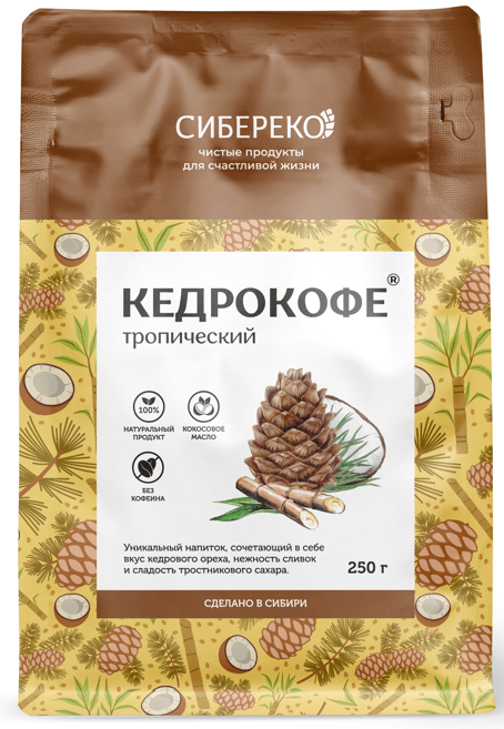 Купить КЕДРОКОФЕ тропический 250 г