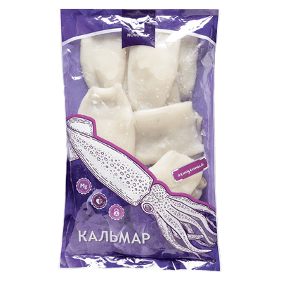 Купить ФИЛЕ КАЛЬМАРА ОКЕАН ВКУСА ДАЛЬНЕВОСТОЧНОГО ОЧИЩЕННОЕ СВЕЖЕМОРОЖЕНОЕ 1 КГ . доставка продуктов тюмень . доставка продуктов в тюмени . доставка ф