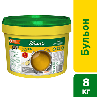 Купить БУЛЬОН KNORR КУРИНЫЙ СУХАЯ СМЕСЬ 8 КГ. доставка продуктов Тюмень . доставка продуктов в Тюмени . доставка фруктов Тюмень . доставка фруктов в Т