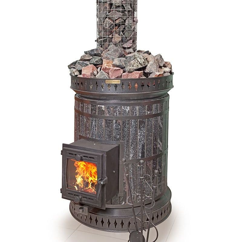 Купить Печь банная «РУССКАЯ БАНЯ» в амфиболите