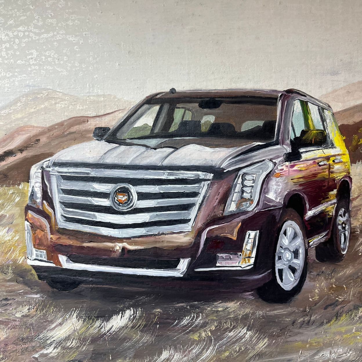 Купить Постер Cadillac Escalade А2 (594 х 420 мм)