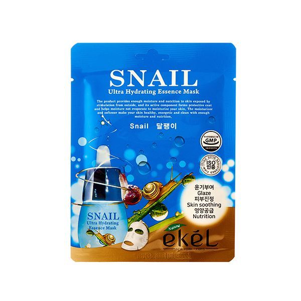 Купить Ekel Тканевая маска для лица 1 шт Essence Mask Snail