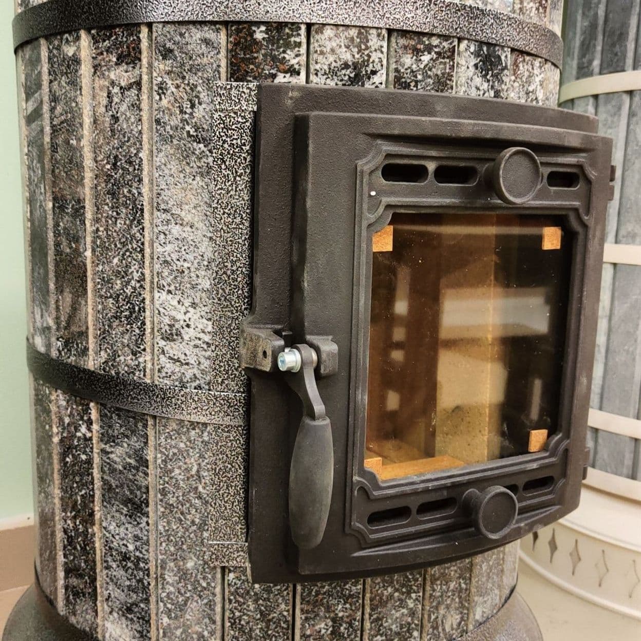 Купить Печь отопительная "ЛАДУШКА" в амфиболите