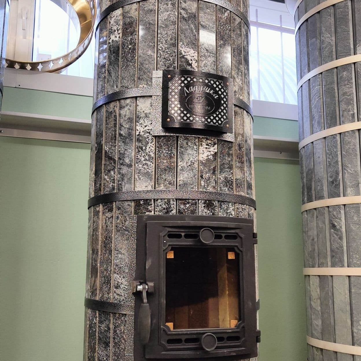 Купить Печь отопительная "ЛАДУШКА" в амфиболите