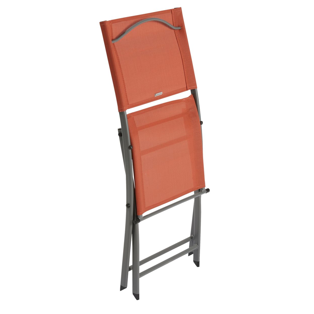 Купить Стул складной Naterial Emys 52.5x84x42 см сталь цвет кирпичный