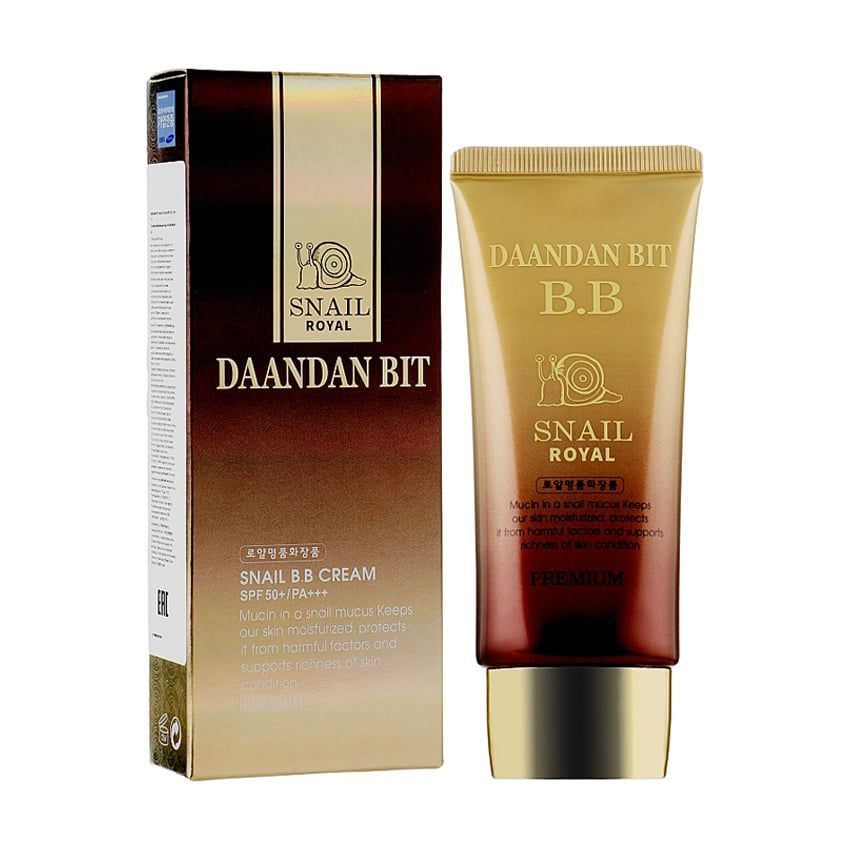 Купить DAANDAN BIT ББ крем с муцином улитки 50мл/ SNAIL B.B CREAM