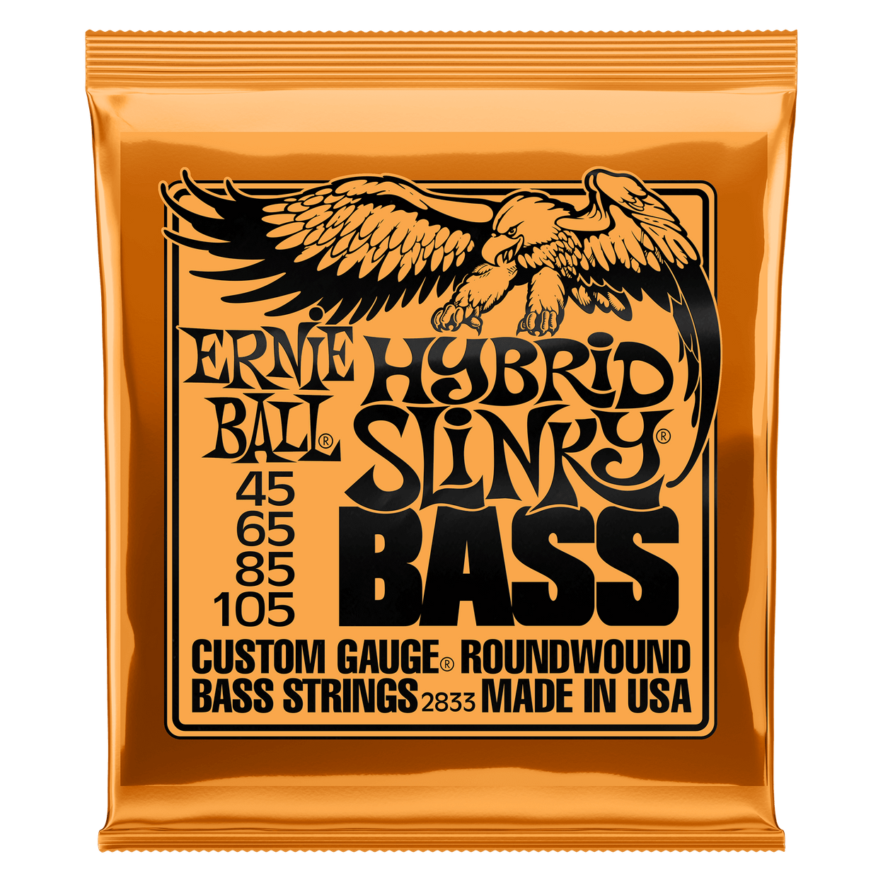 Купить Ernie Ball 2833 Hybrid Slinky Nickel Wound Bass 45-105
