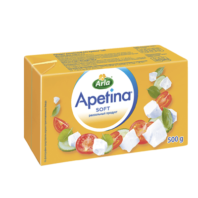 Купить ПРОДУКТ РАССОЛЬНЫЙ ARLA APETINA SOFT 500 Г.. с доставкой на дом . Доставка продуктов Тюмень , доставка продуктов в Тюмени , dostavka-produktov-