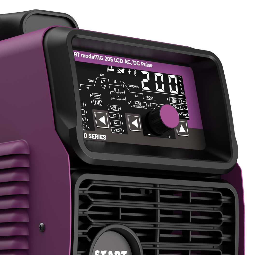 Купить START modelTIG 205 LCD AC/DC TIG PULSE Установка аргонодуговой сварки 3W205APL