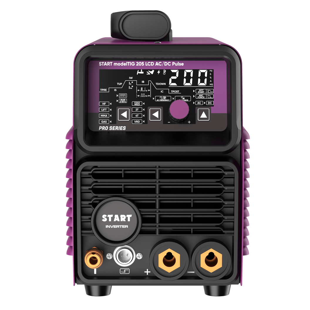 Купить START modelTIG 205 LCD AC/DC TIG PULSE Установка аргонодуговой сварки 3W205APL