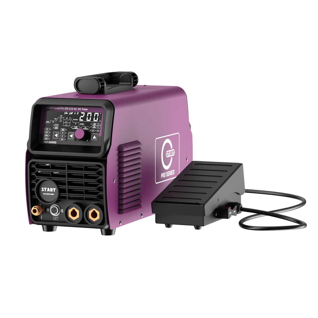 Купить START modelTIG 205 LCD AC/DC TIG PULSE Установка аргонодуговой сварки 3W205APL