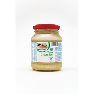 Купить ХРЕН СТОЛОВЫЙ ARO 260 Г. с доставкой на дом . Доставка продуктов Тюмень , доставка продуктов в Тюмени , dostavka-produktov-tyumen , dostavka-pr