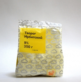 Купить ТВОРОГ ИРБИТСКИЙ 9% 350 Г. доставка продуктов Тюмень . доставка продуктов в Тюмени . доставка фруктов Тюмень . доставка фруктов в Тюмени . дост
