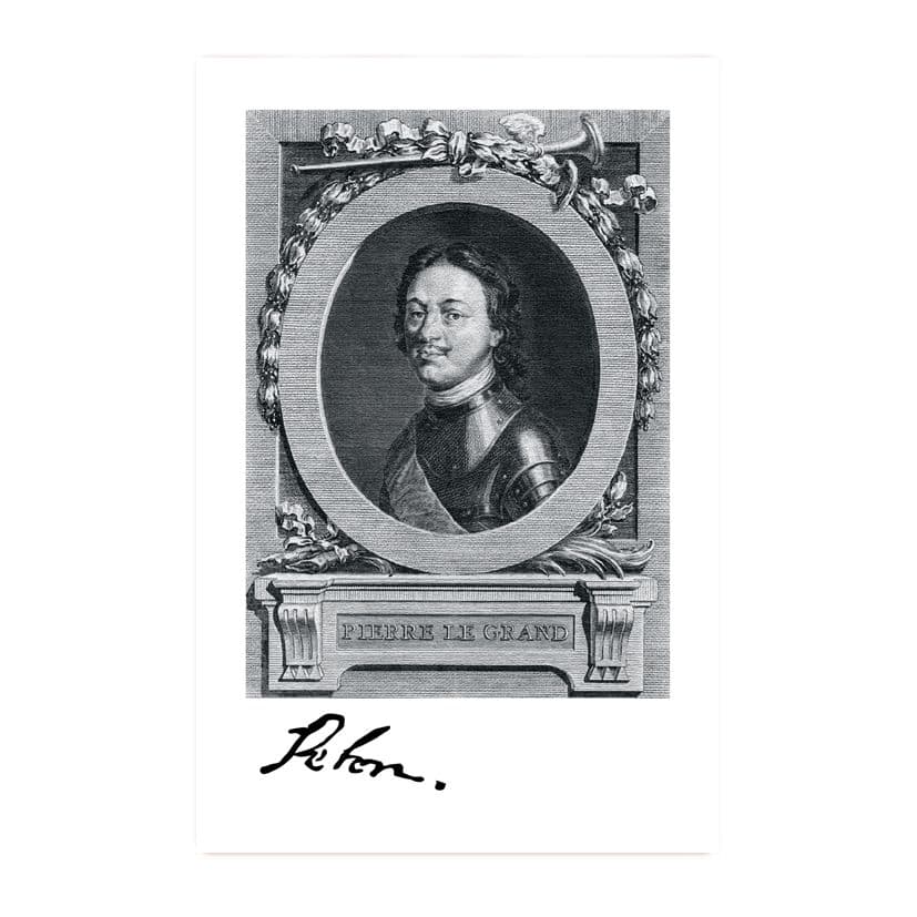 Купить Коллекционная открытка "Петр I Романов"