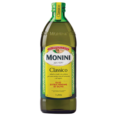 Купить МАСЛО ОЛИВКОВОЕ MONINI EXTRA VERGINE CLASSICO 1 Л. с доставкой на дом . Доставка продуктов Тюмень , доставка продуктов в Тюмени , dostavka-prod