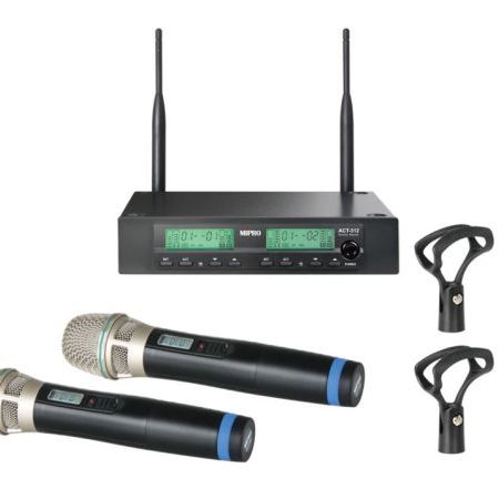 Купить Mipro ACT-312/32H80/AA TWIN Двухканальная  радиосистема с двумя ручными микрофонами