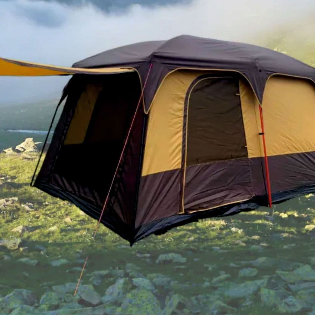 Купить Палатка 4х местная с шатром, 8ми местная MirCamping 1610, 380х260х190