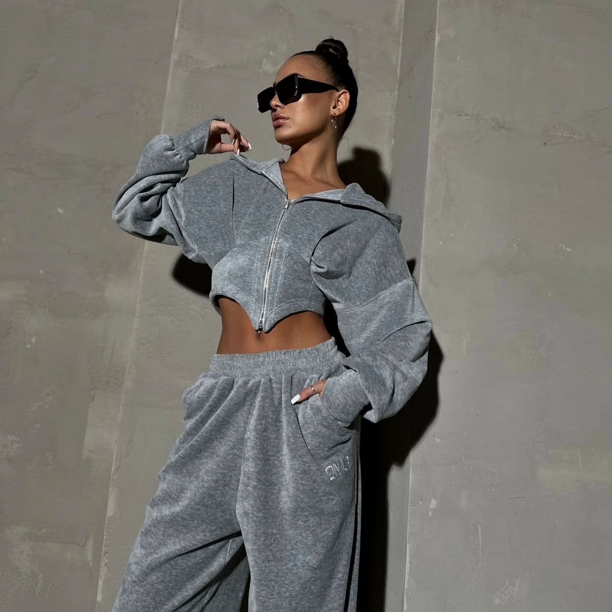 Купить Корсетный костюм Grey`melange