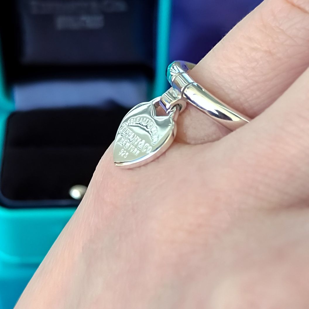 Купить Кольцо Tiffany Return to сердце серебряное