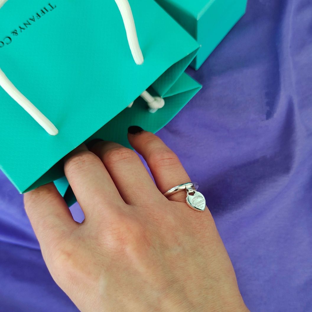 Купить Кольцо Tiffany Return to сердце серебряное