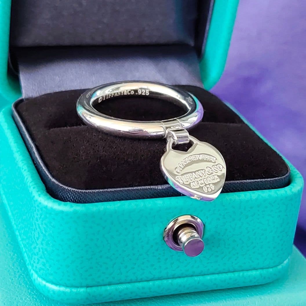 Купить Кольцо Tiffany Return to сердце серебряное