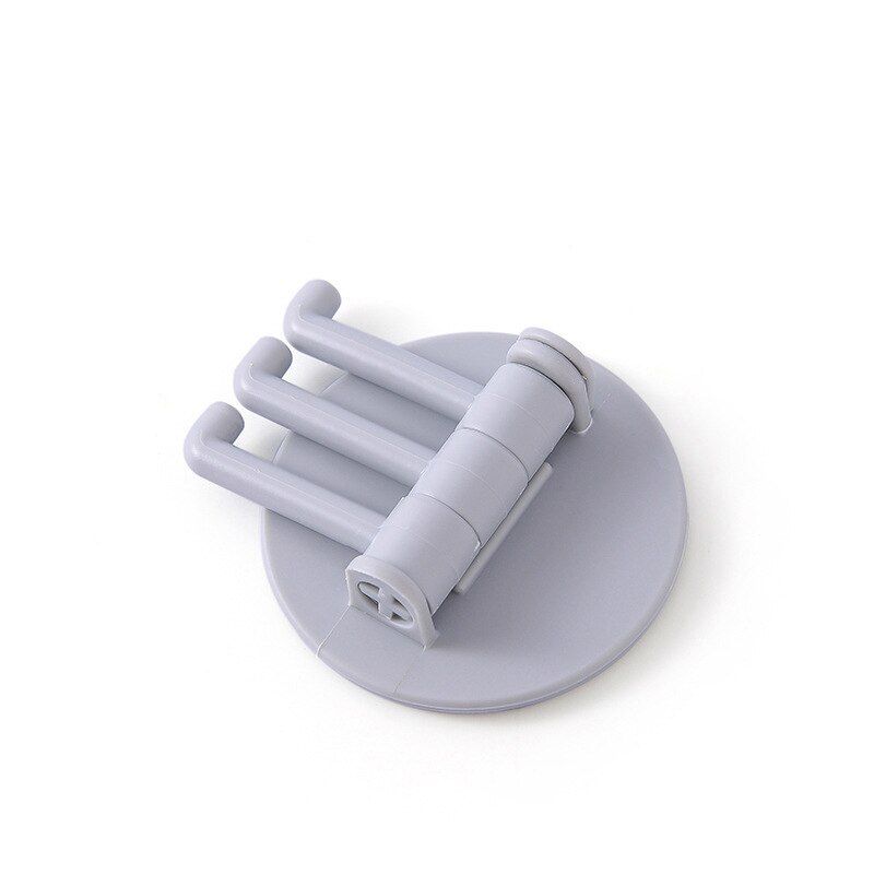 Купить Самоклеющийся крючок для ванной и кухни тройной, вращающийся 1шт