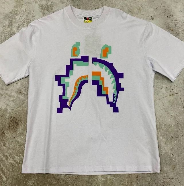 Купить Футболка Bape, White Pixel