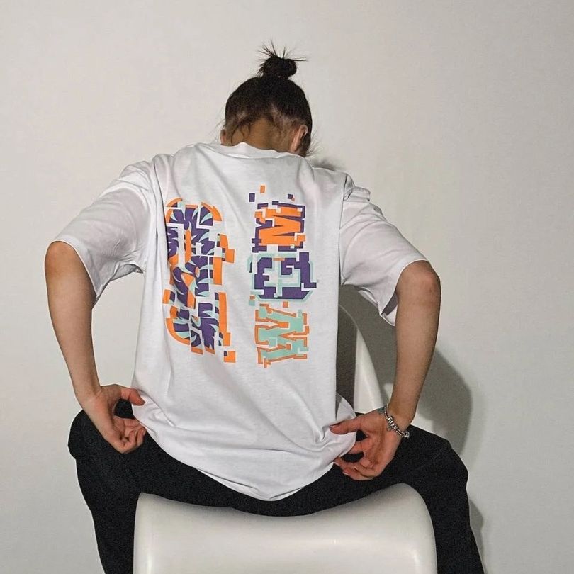 Купить Футболка Bape, White Pixel
