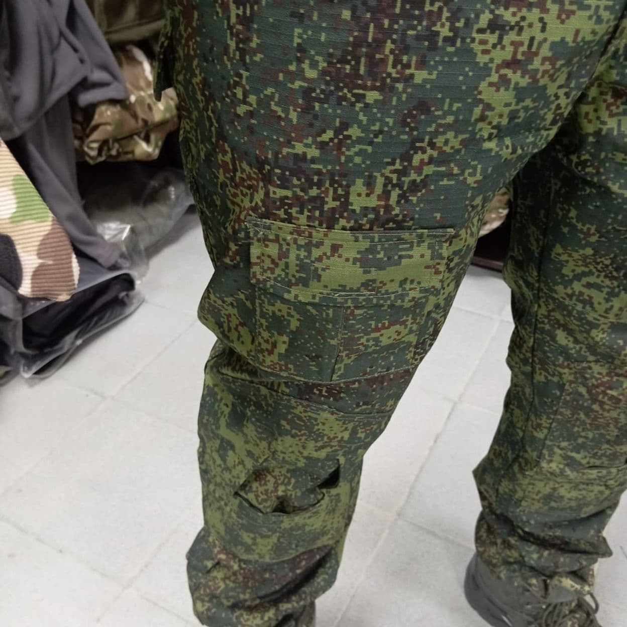 Купить летний боевой костюм зеленый пиксель