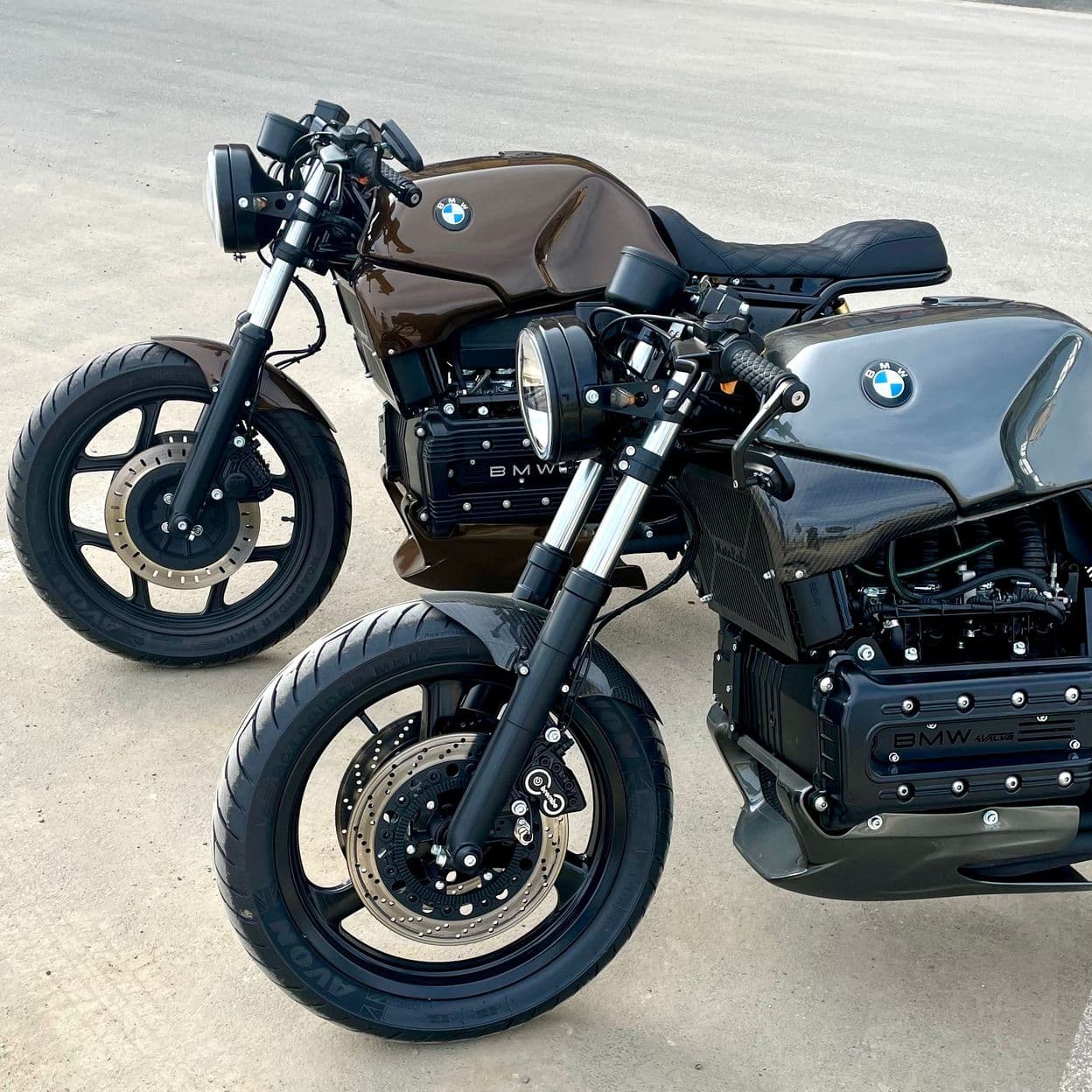 Купить Спойлер боковой под бак BMW K75, K100, K1100 Стеклопластик, без окраса, пара