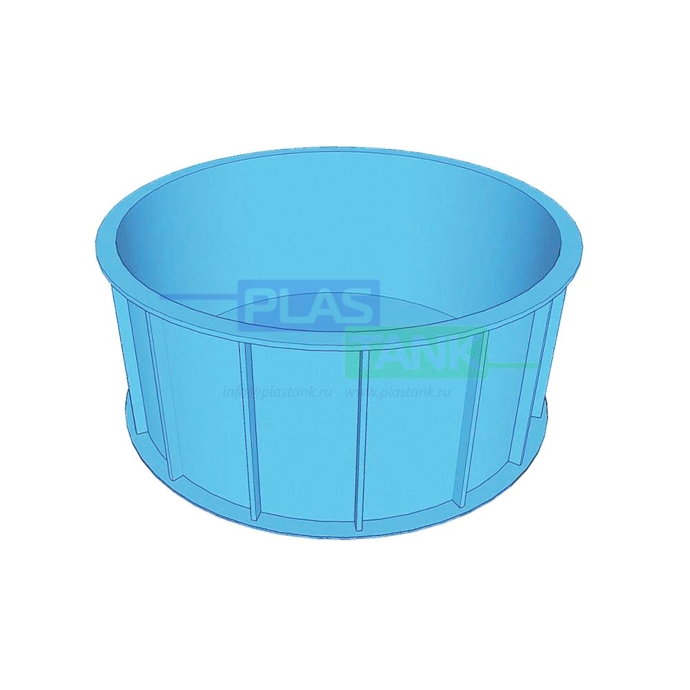 Купить Купель - бассейн PLASTANK - ПЛАСТАНК круглая для бани и сауны