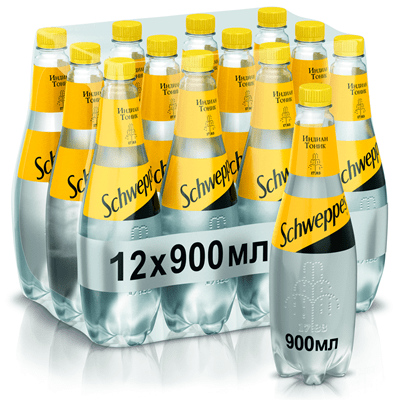 Купить ГАЗИРОВАННЫЙ НАПИТОК SCHWEPPES ИНДИАН ТОНИК 0,9 Л. Х 12 ШТ. доставка продуктов Тюмень . доставка продуктов в Тюмени . доставка фруктов Тюмень .