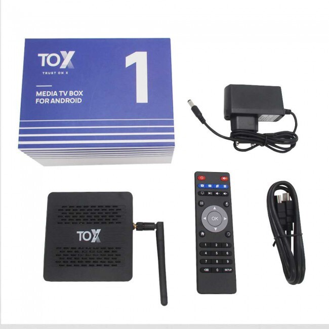 Купить Смарт ТВ-приставка TOX1 Amlogic S905x3 4/32Гб