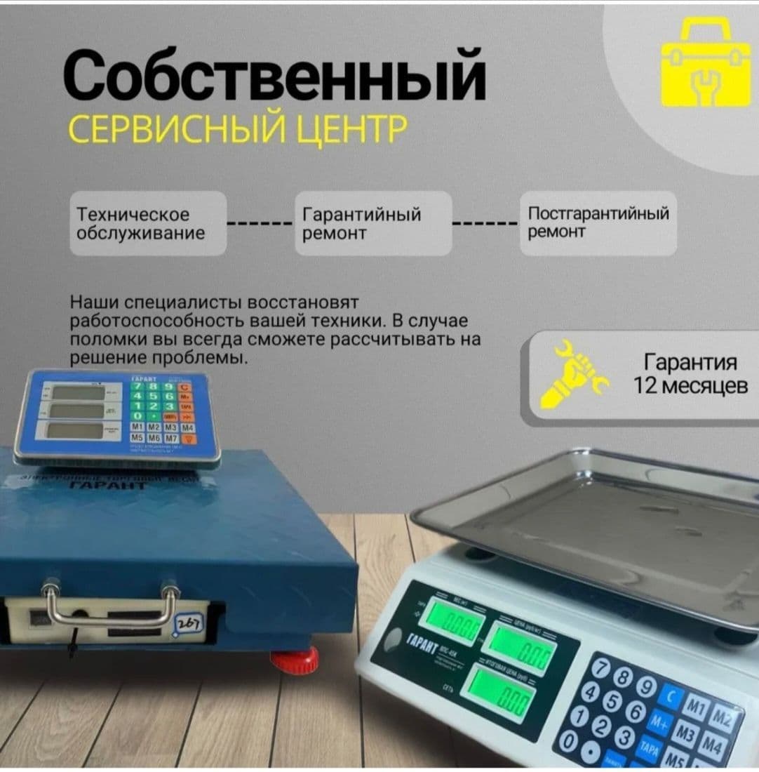 Купить Весы Гарант Вп40 настольные, электронные, аккамуляторные